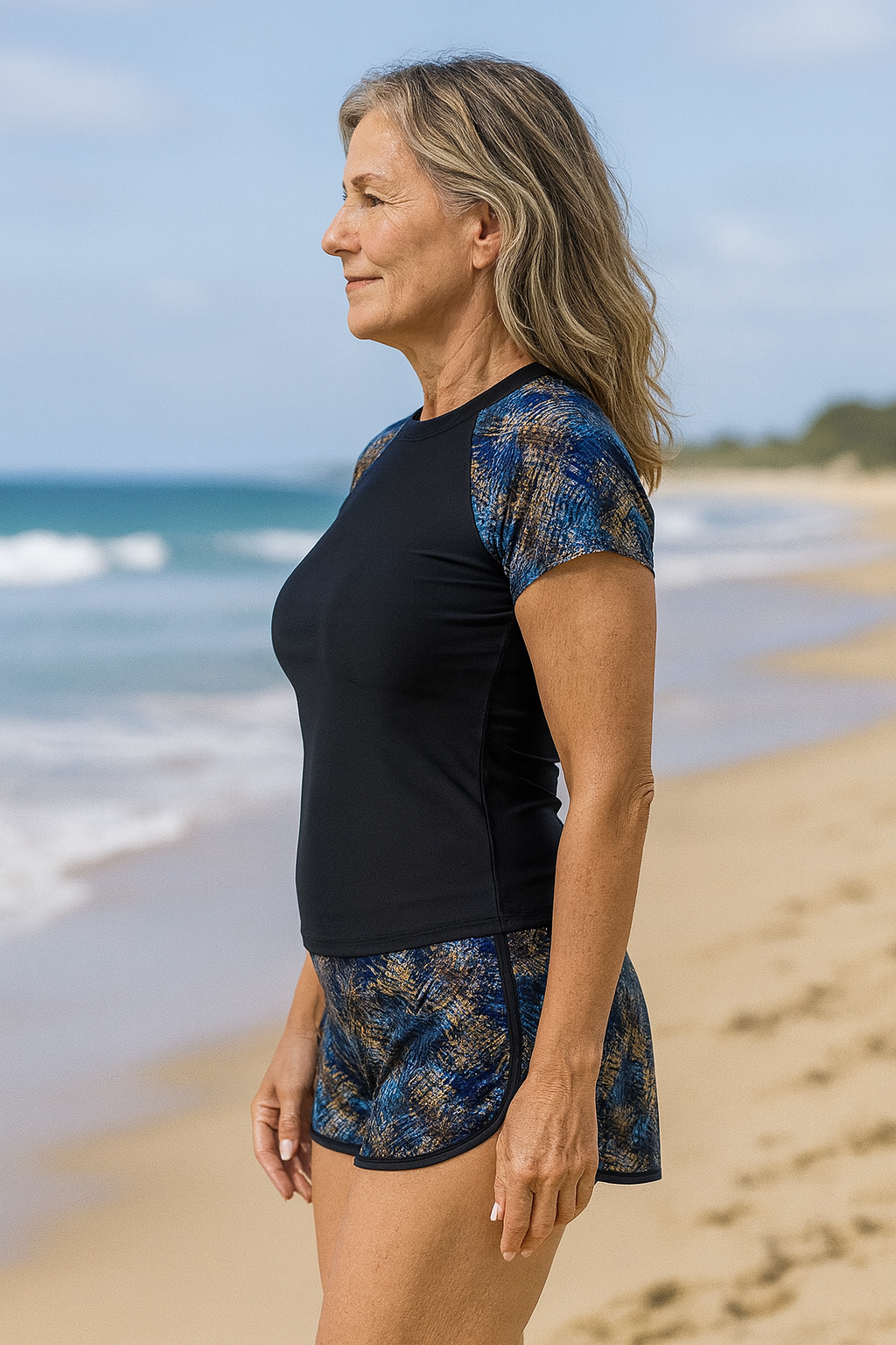 ShoreHaven | Ensemble Tankini avec Protection UV – Confiance en Sécurité Solaire, Confort Toute la Journée