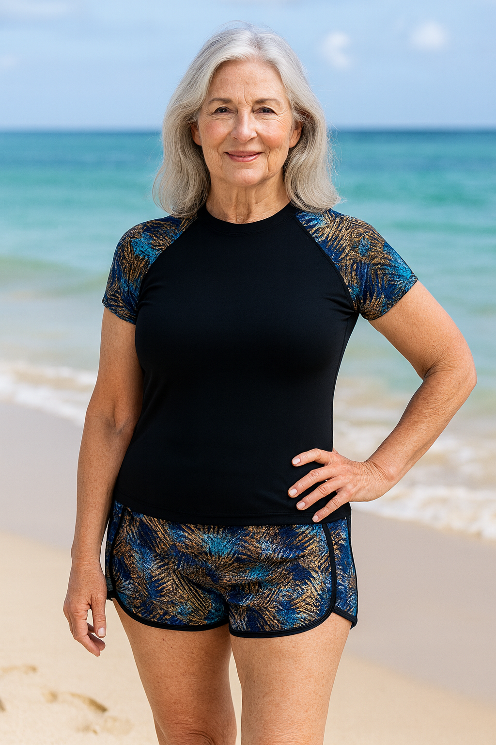 ShoreHaven | Ensemble Tankini avec Protection UV – Confiance en Sécurité Solaire, Confort Toute la Journée
