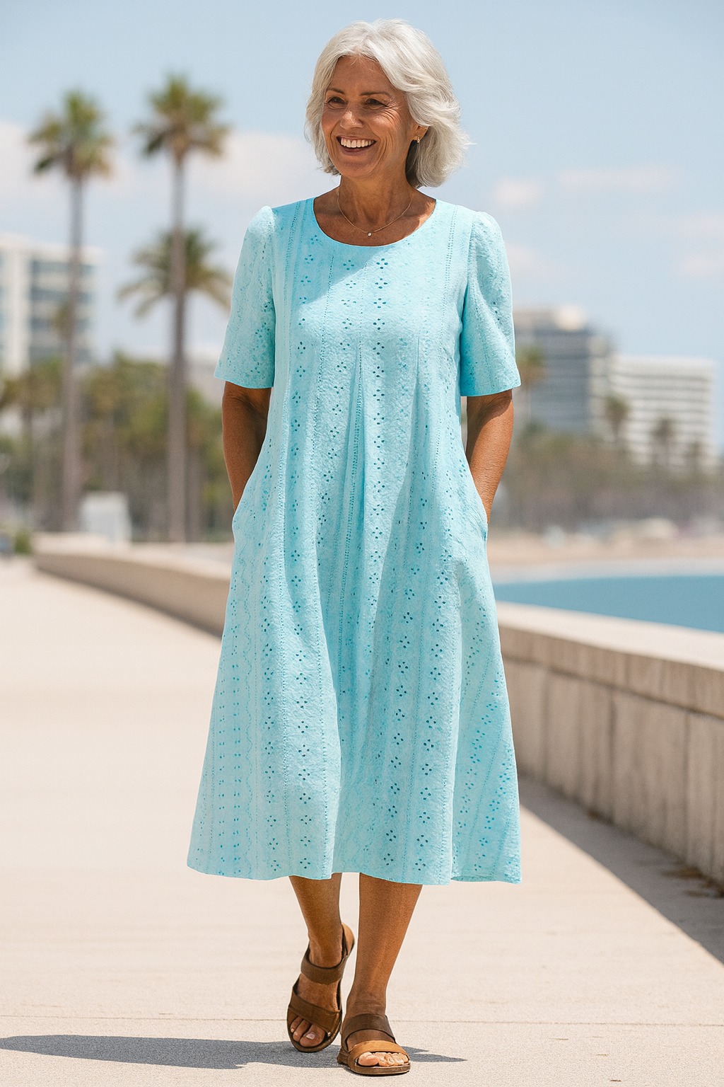 Meliora | Robe Midi Élégance Quotidienne – Confort Flatteur, Confiance Intemporelle (S-5XL)