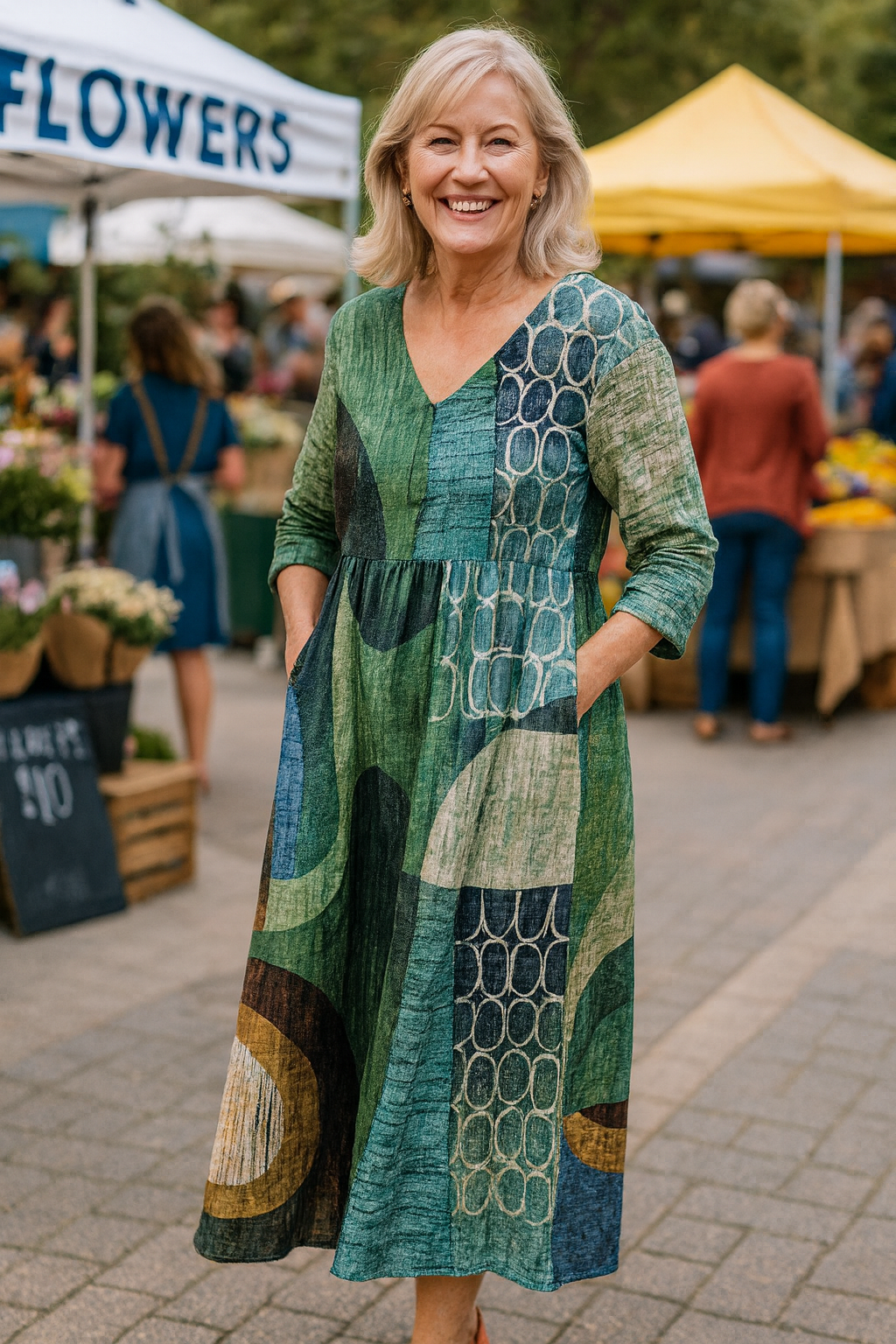Noelia | Robe Maxi Confort – Élégance sans Effort, Confiance Toute la Journée
