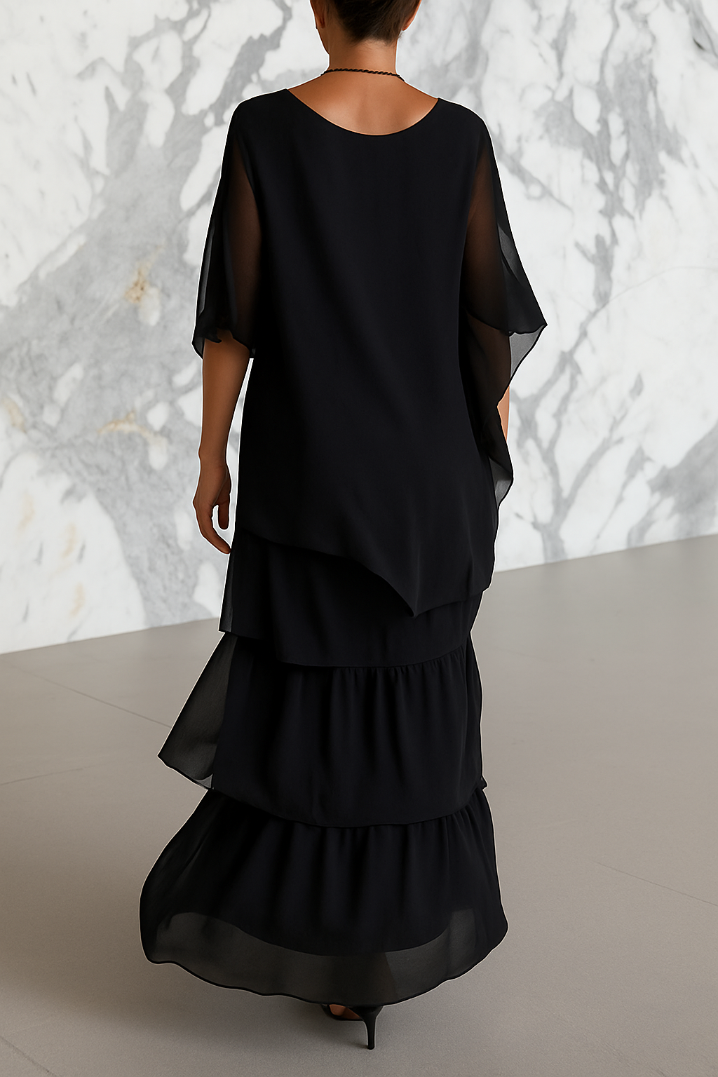 Juliette | Robe Maxi Élégante qui Cache le Ventre