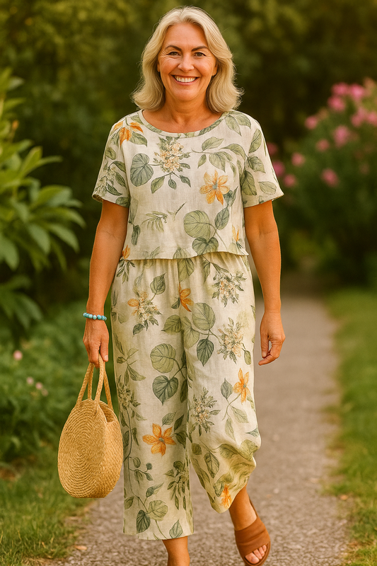 Isla | Ensemble en Lin Breeze 2 Pièces – Confort Sans Effort, Confiance Intemporelle (S-5XL)