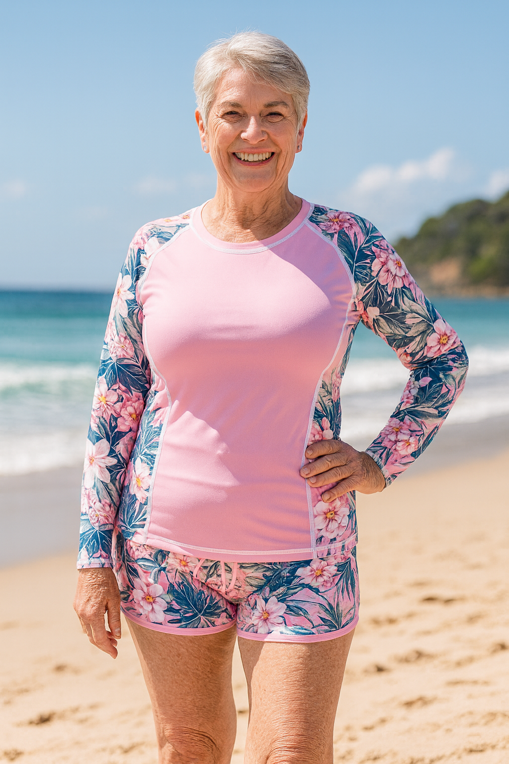 Elaine | Ensemble Tankini Solaire UPF 50+