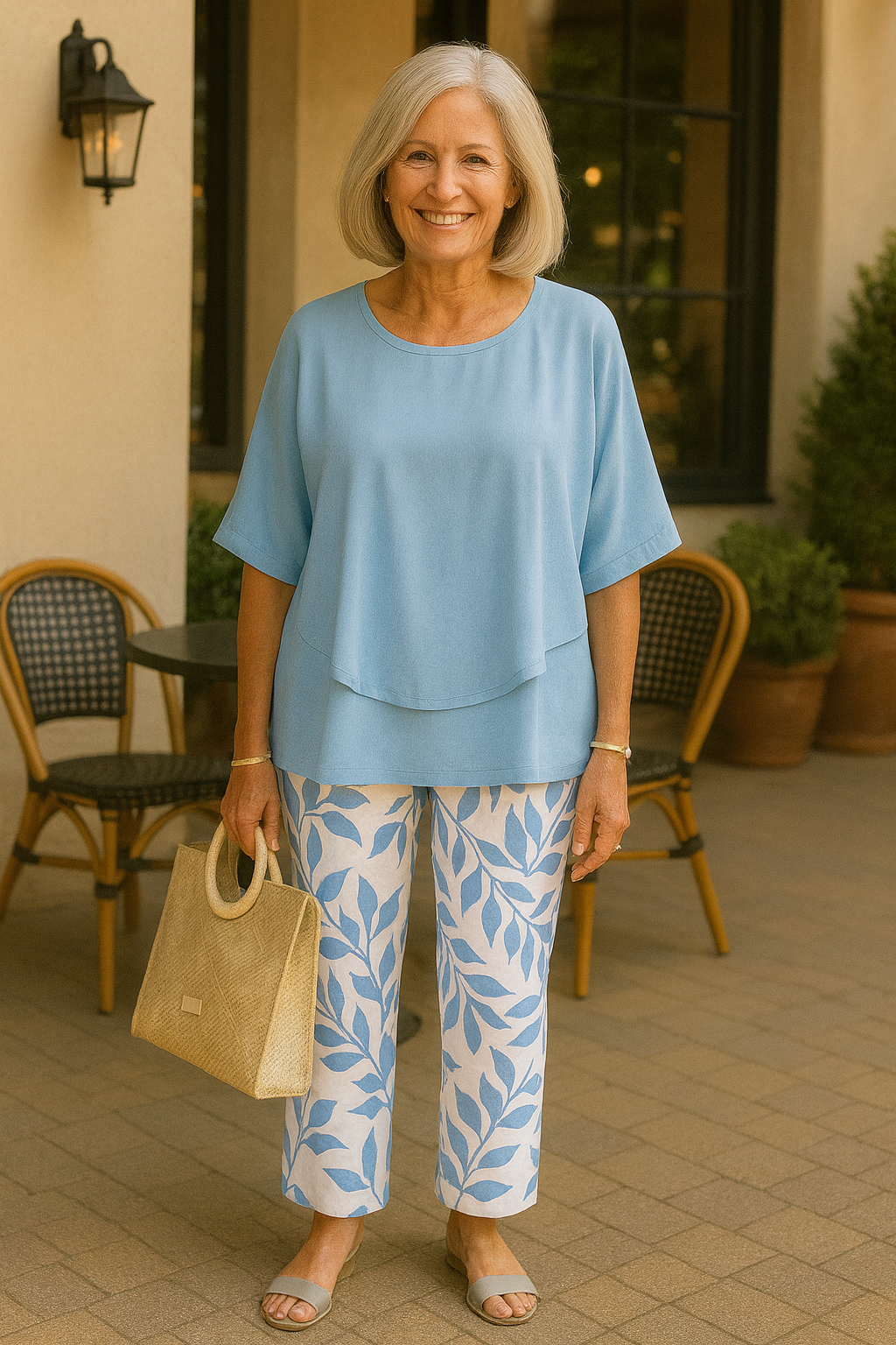 Rosalind | Ensemble Sophistiqué Deux-Pièces – Style Effortless, Confort Durable
