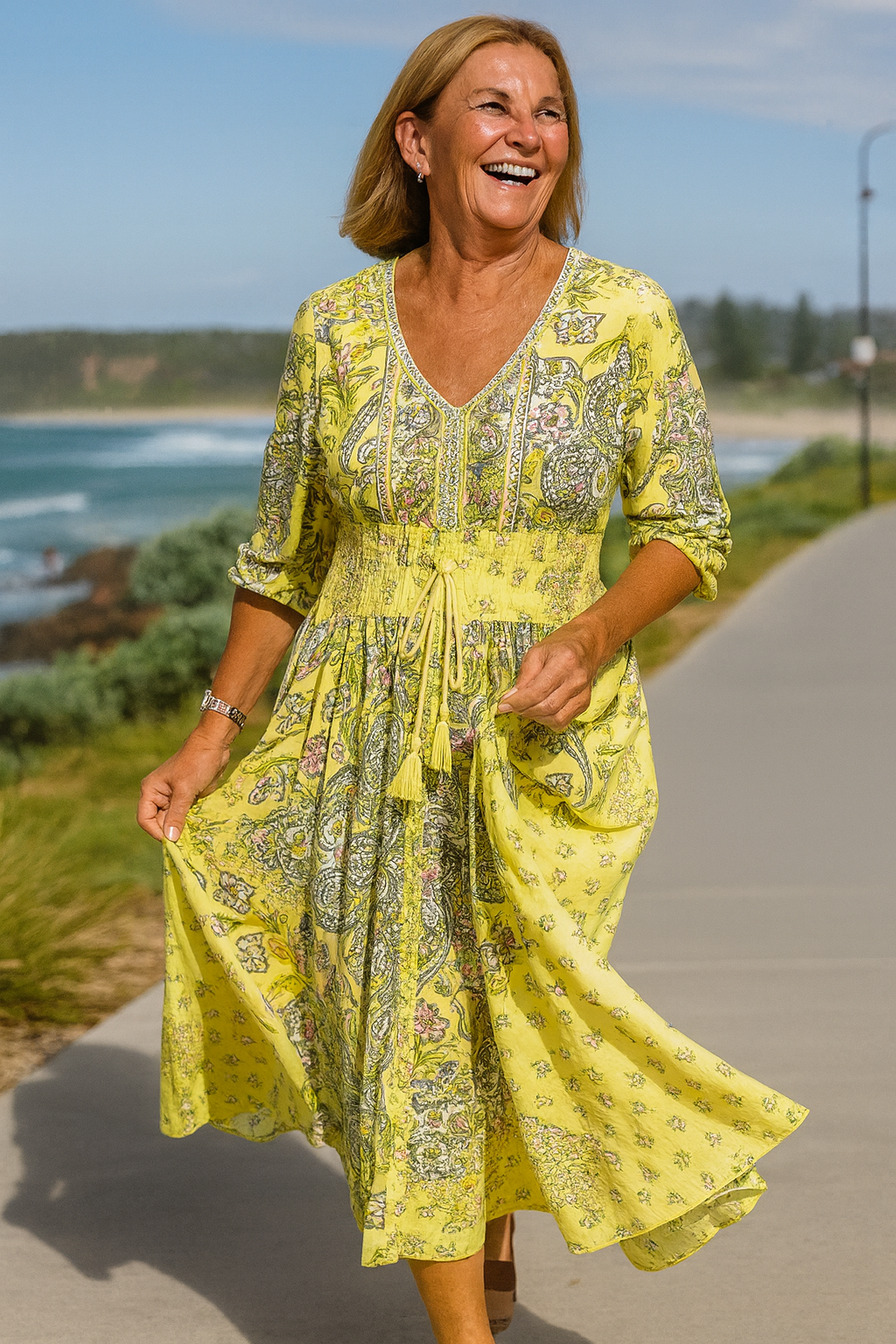 Robe Maxi Bohémienne Kiama