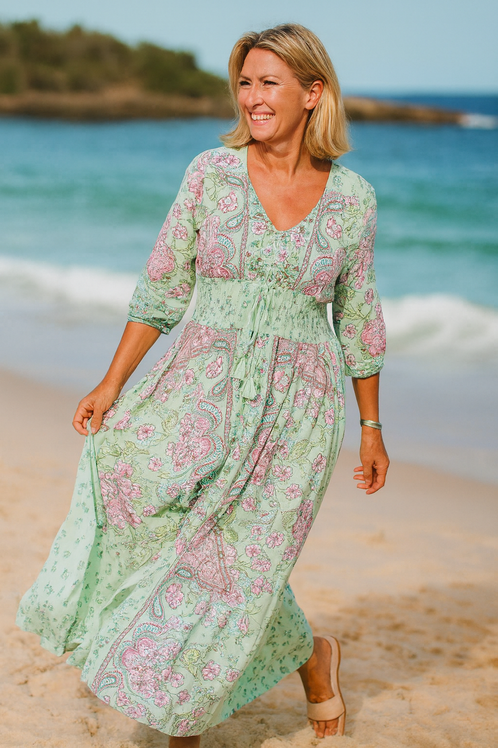 Robe Maxi Bohémienne Kiama