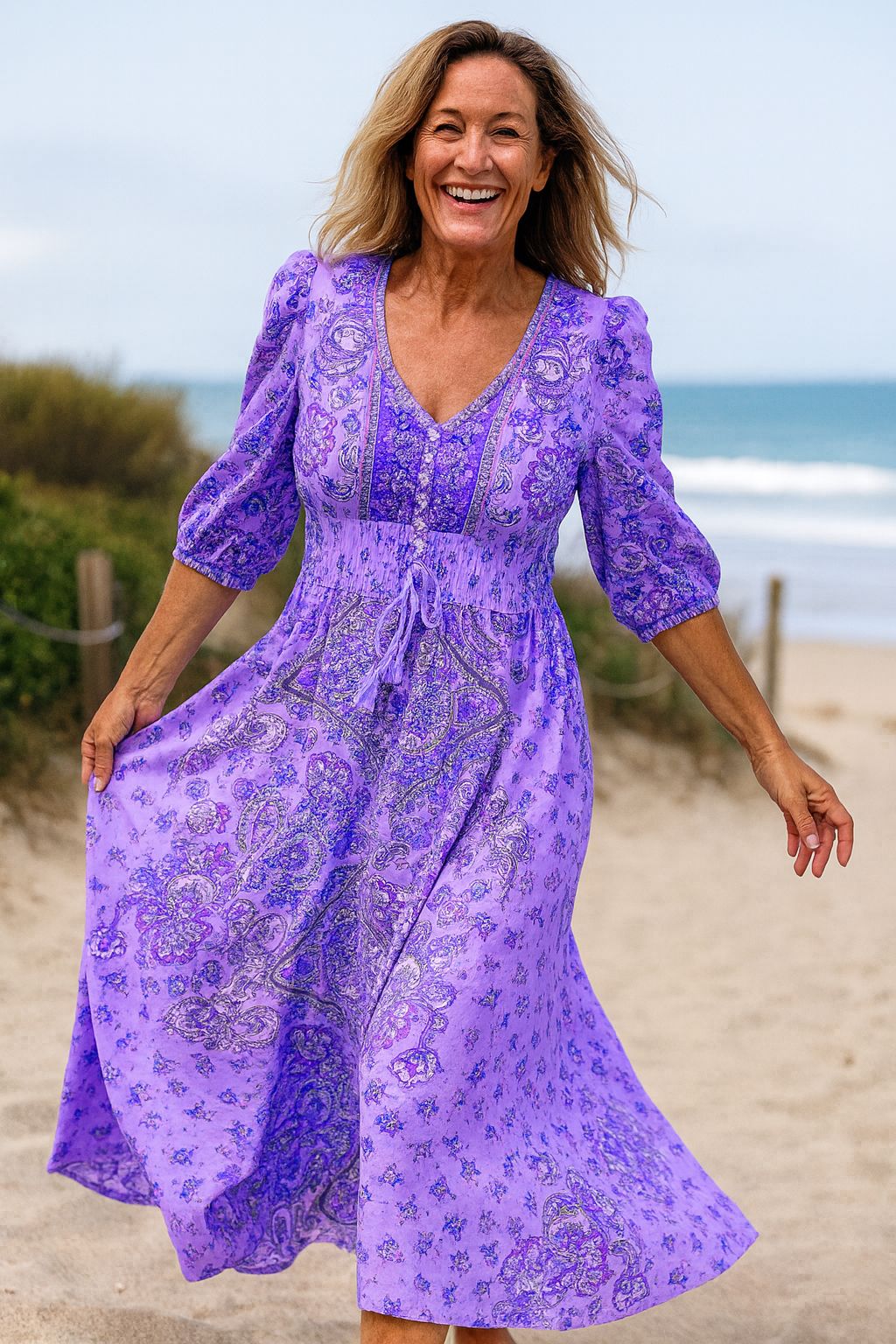 Robe Maxi Bohémienne Kiama
