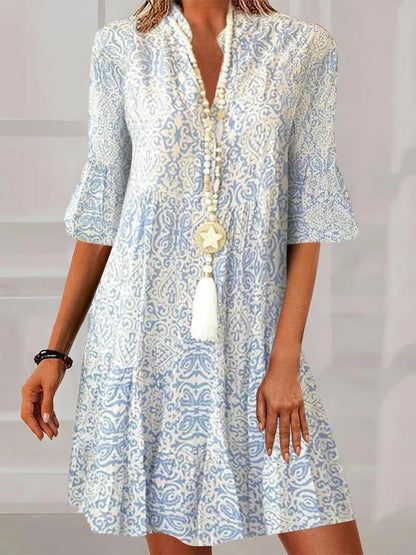 Clarinda - Robe Boho Élégante