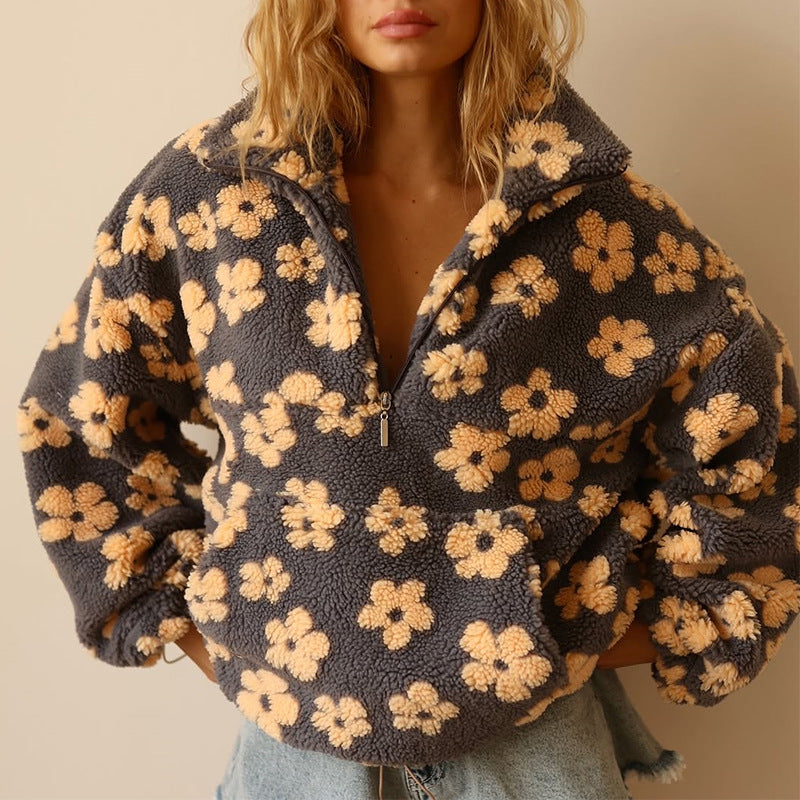 Daisy | Varm fleecejakke Bloom