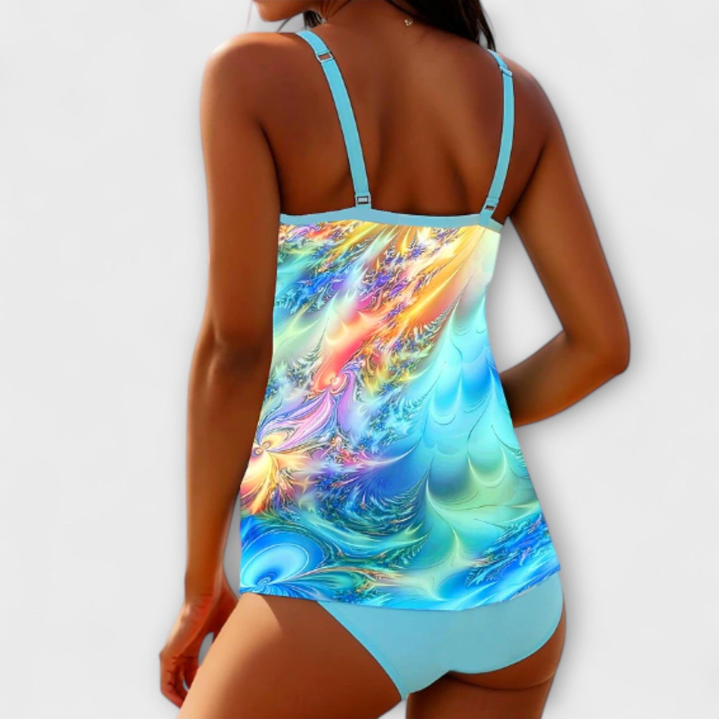 Patricia | Ensemble de Tankini Imprimé