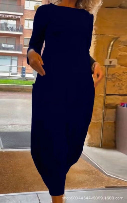 CORA™ - Robe Midi Chic Décontractée