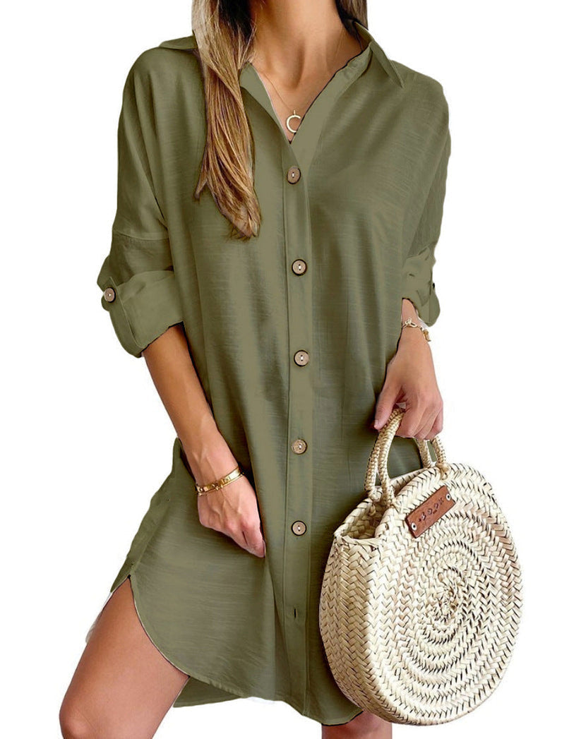Catriona - Robe Chemise Boutonnée