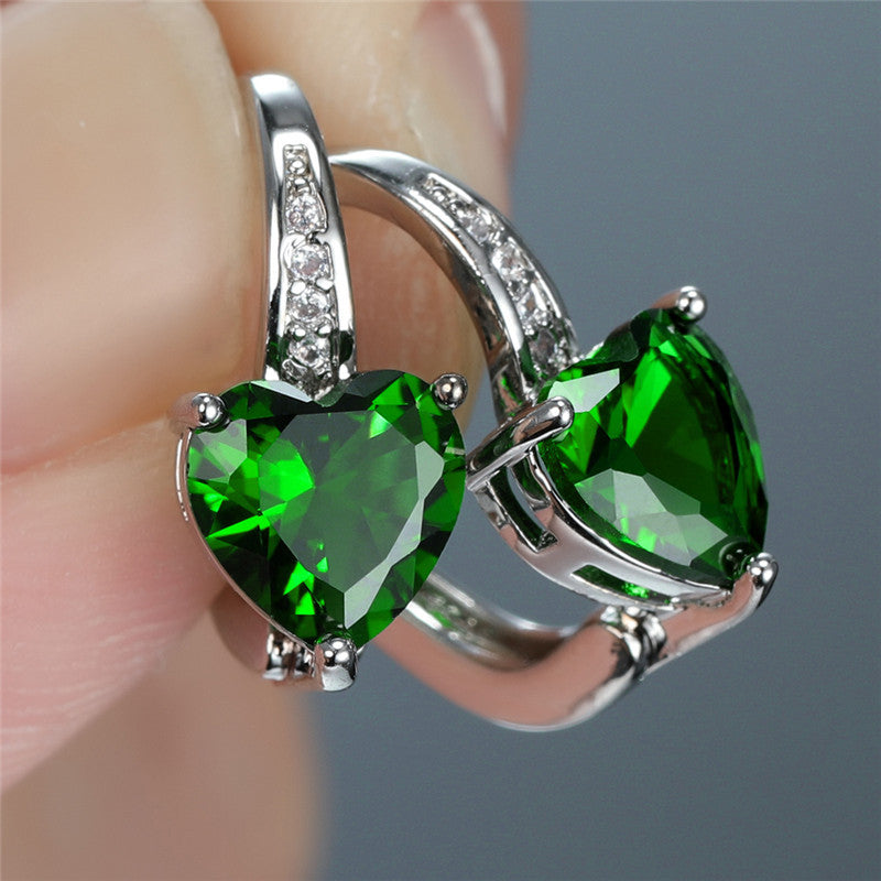 Boucles d'oreilles Lunara Greystelle | Or blanc