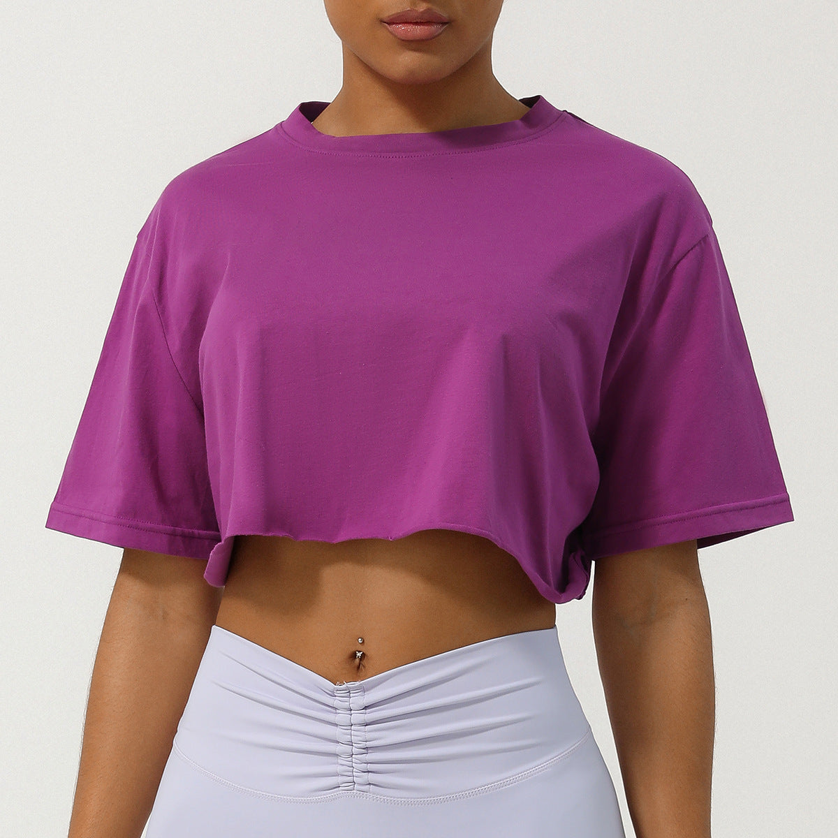 CASSIA™ – T-shirt court coupe décontractée