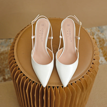 ZURI™ - Escarpin à Talon Aiguille avec Bride Ajustable