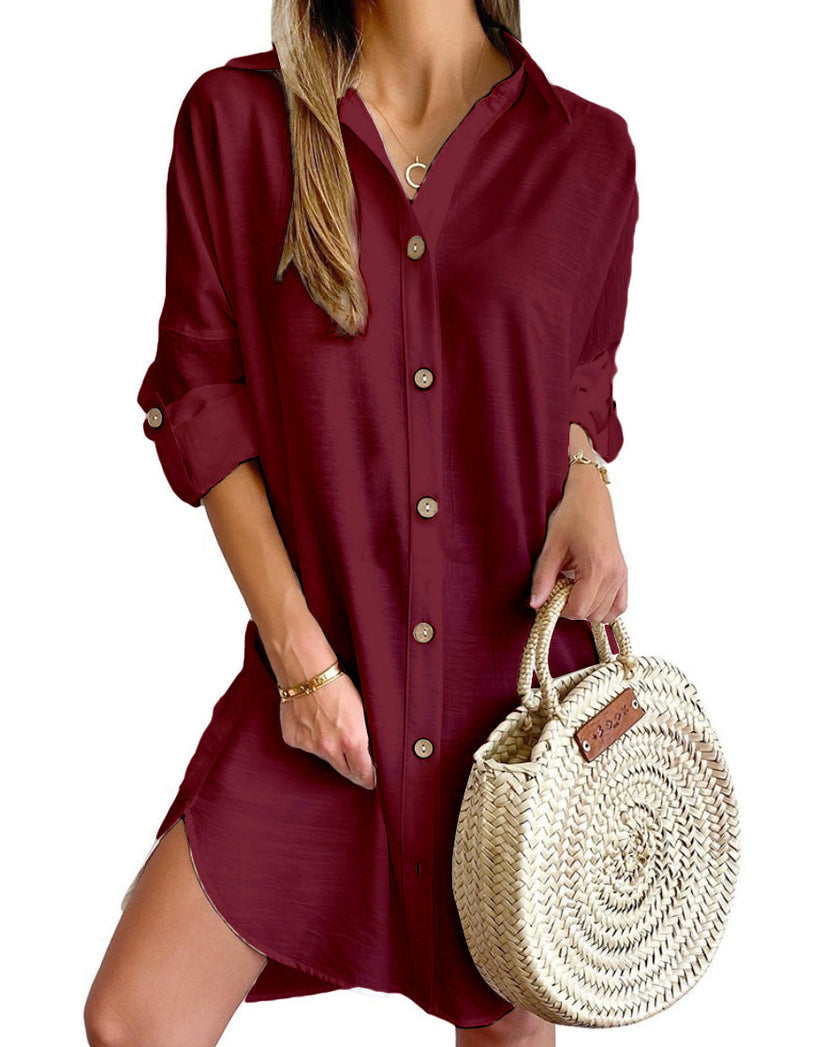 Catriona - Robe Chemise Boutonnée