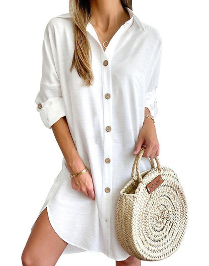 Catriona - Robe Chemise Boutonnée