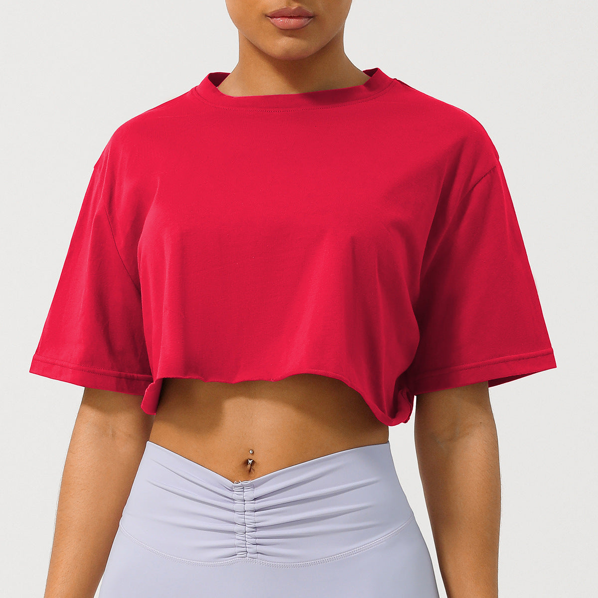 CASSIA™ – T-shirt court coupe décontractée