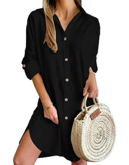 Catriona - Robe Chemise Boutonnée