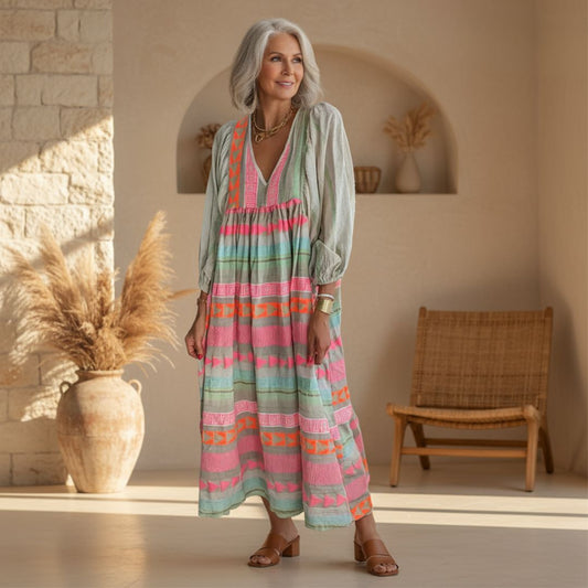 Jessenia - Robe Boho Confortable