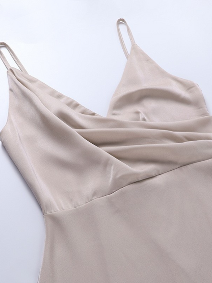 Victoire - Élégante robe satinée