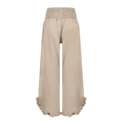 Tavina | Pantalon en Coton-Lin