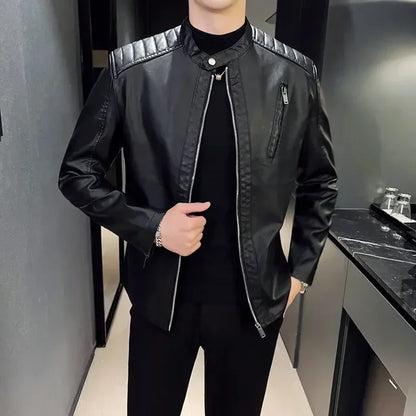 Adrian™ | Elegancka Skórzana Kurtka