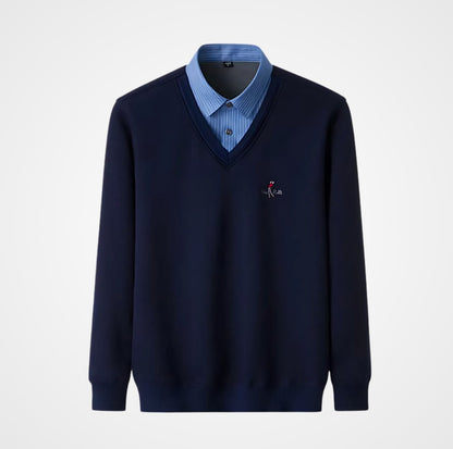 Virgile - Pull enfant 2-en-1 élégant et douillet