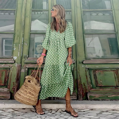 SABINE™ - Robe Maxi Boho Chic