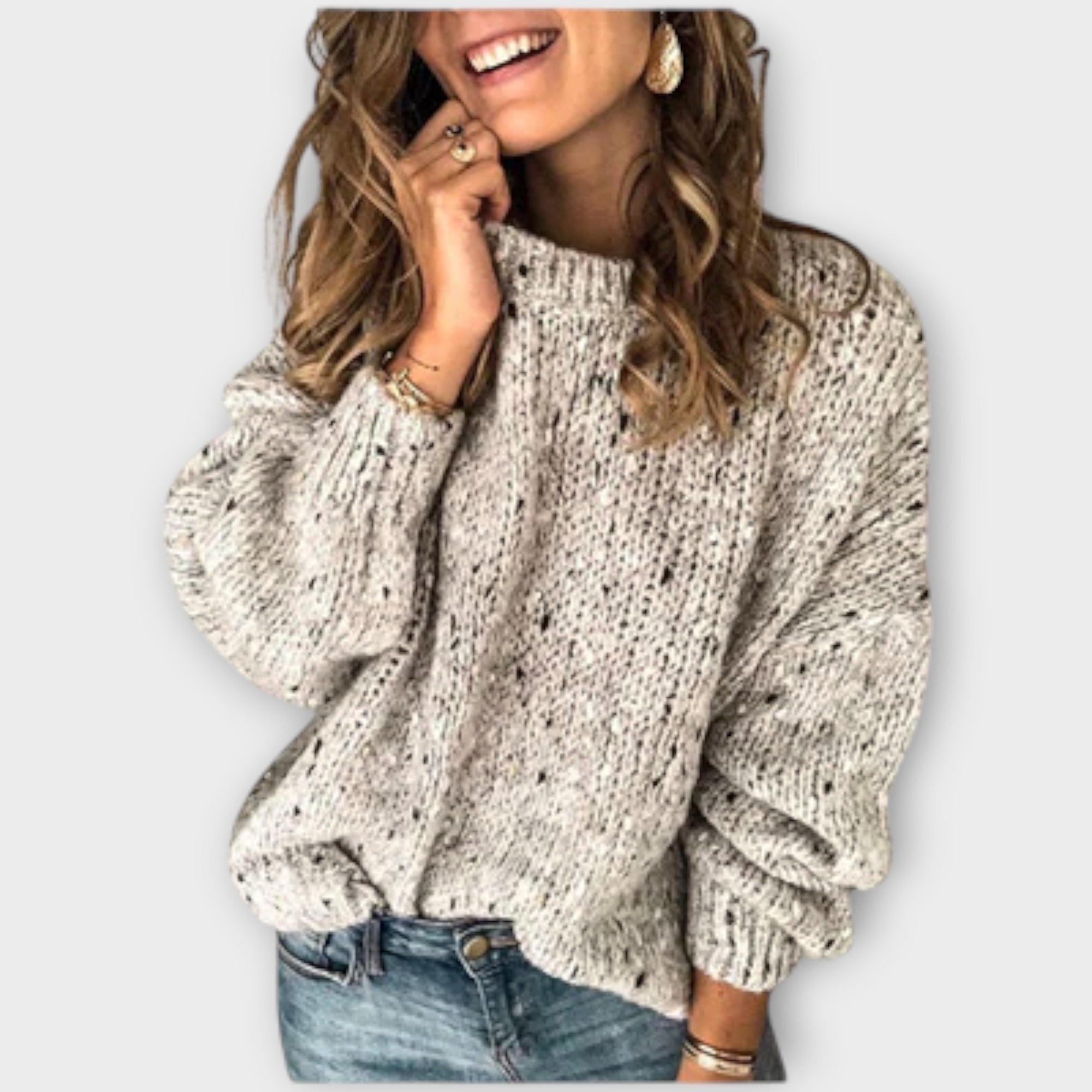 CAMELINE | Stylowy Sweter Casual