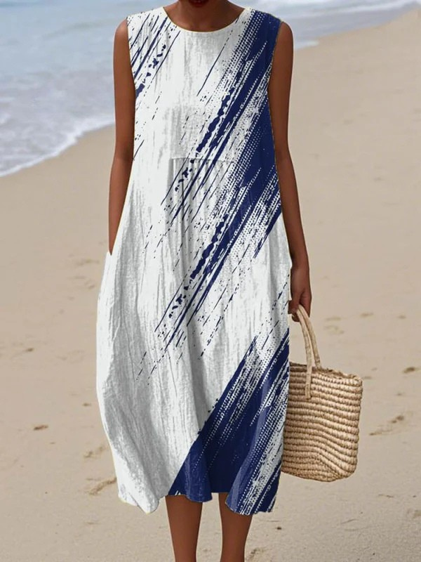 Elena™ - Robe Midi Quotidienne