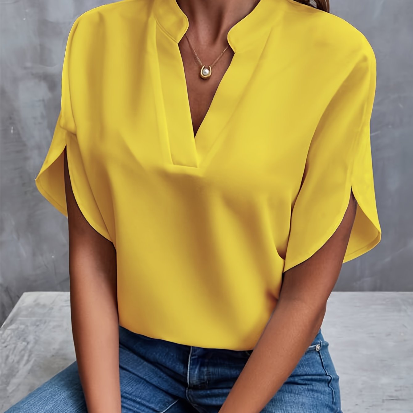 DELANEY™ - Blouse Moderne Élégante