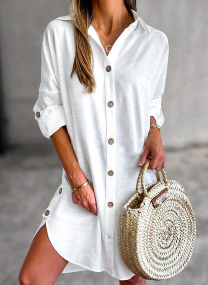 Catriona - Robe Chemise Boutonnée