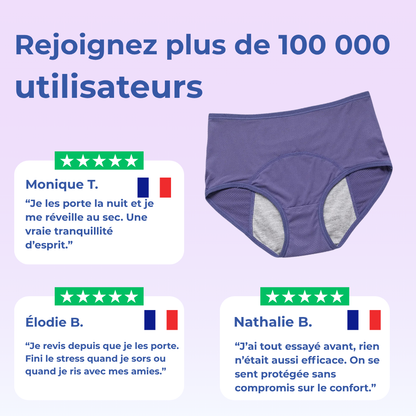 Culottes résistantes aux fuites