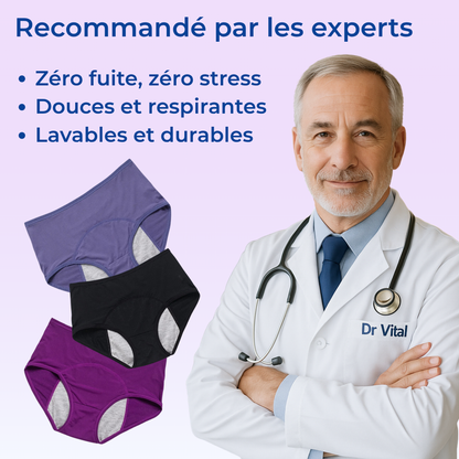 Culottes résistantes aux fuites
