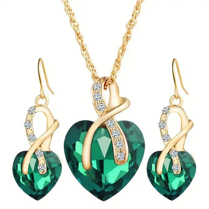 Bijoux Selena Marisse émeraude | Or