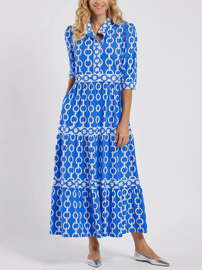 ALYANA™ - Robe Midi à Maillons