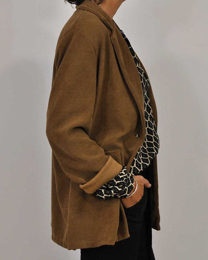 ELVIRA™ - Blouse Géométrique à Col V