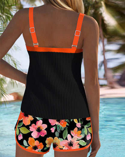 Darcy | Ensemble de Tankini Élégant Couvreur de Ventre
