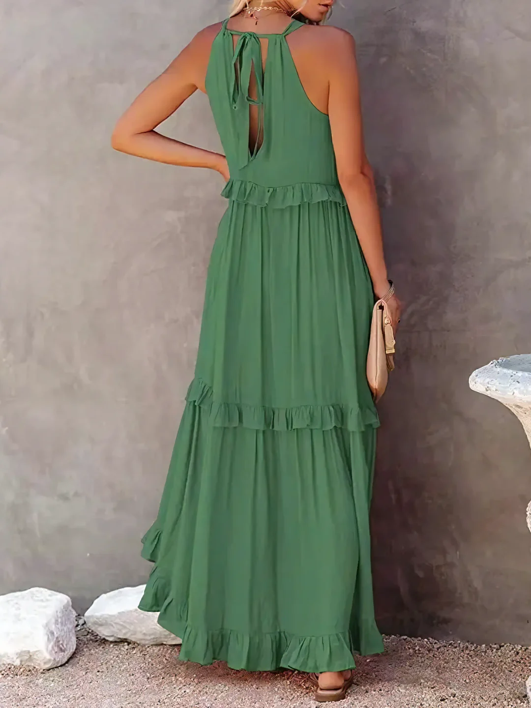 CHERRY™ - Robe Maxi Flow & Flutter