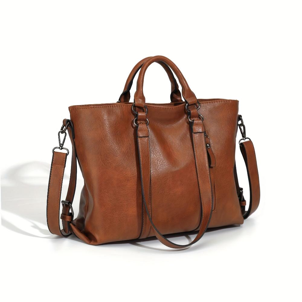 Élégance Classique de Charlotte | Sac Tote Vintage