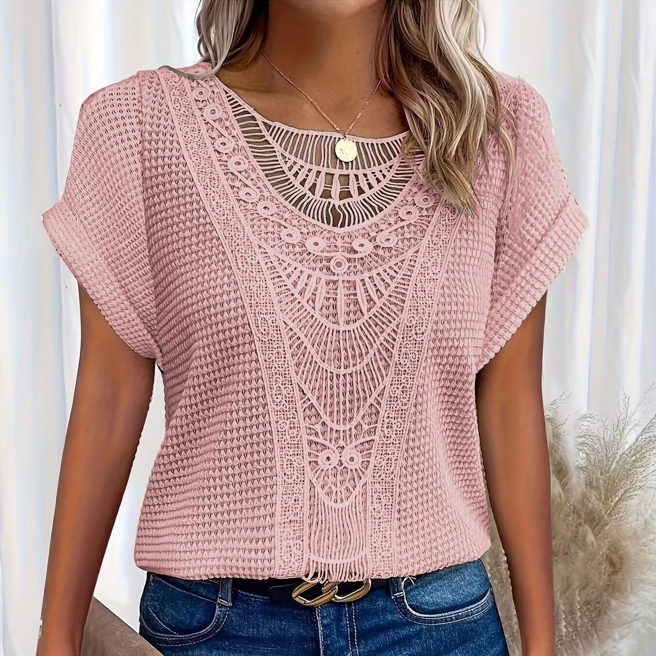 Flora™ | Top Tricoté Detaillé