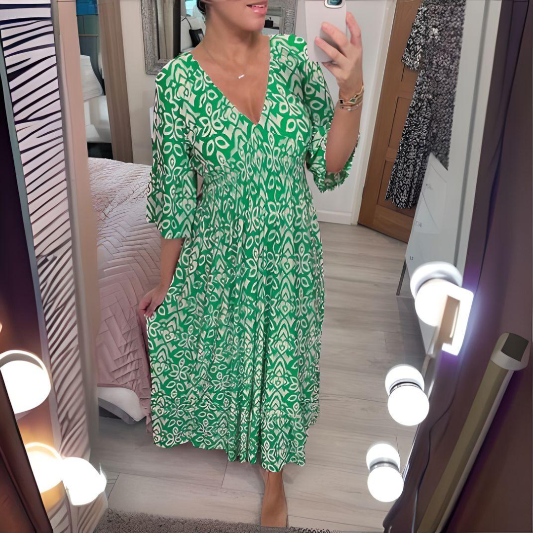 Luciana | Robe Maxi Confort – Élégance sans Effort, Confiance Quotidienne