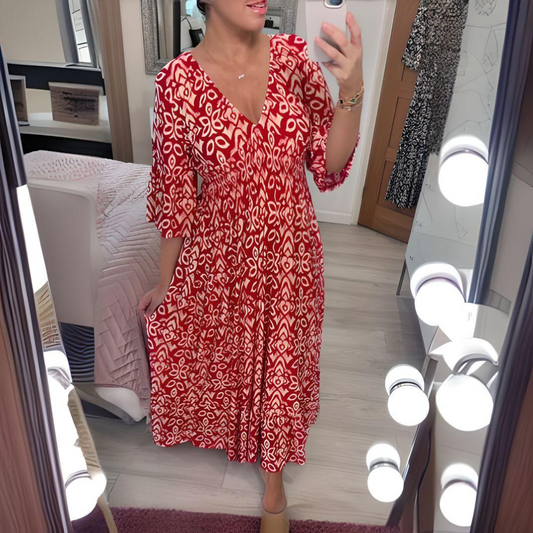 Luciana | Robe Maxi Confort – Élégance sans Effort, Confiance Quotidienne