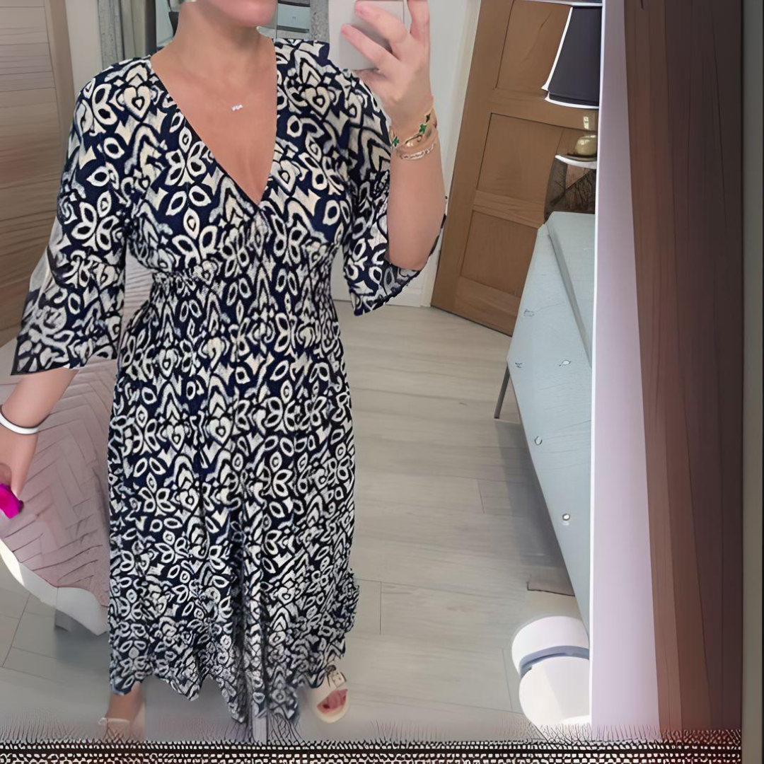 Luciana | Robe Maxi Confort – Élégance sans Effort, Confiance Quotidienne
