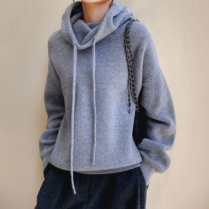 LIAH | Elegancki sweter z golfem