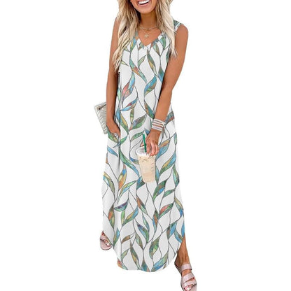 Zahara - Robe sans manches Boho
