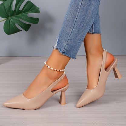 Sophia | Talons Slingback Élégants