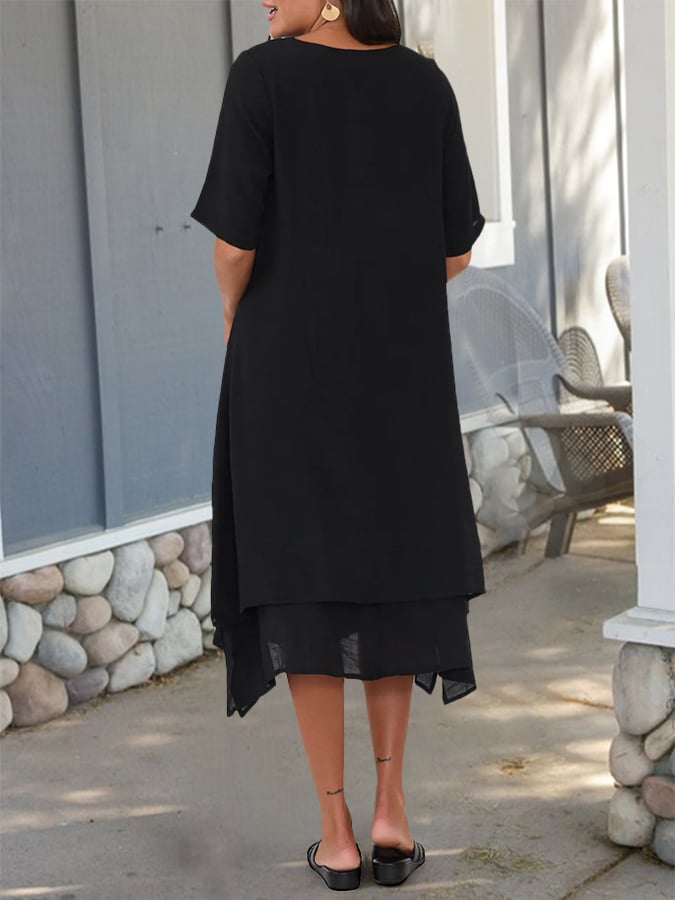 Clementine - Robe Button Breeze