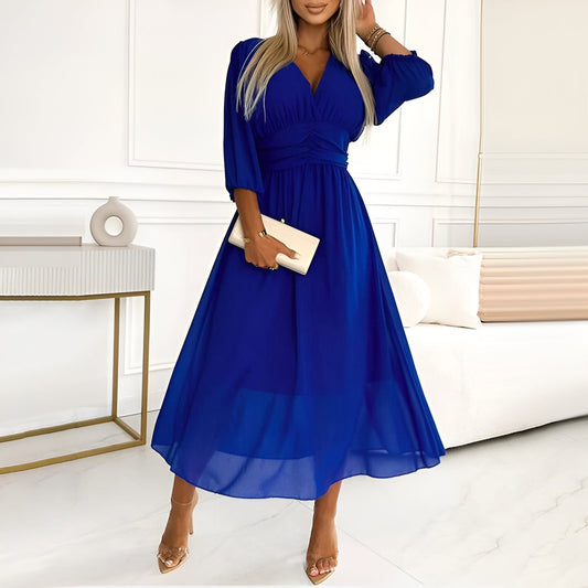 NAOMI™ - Robe en Chiffon Élégante